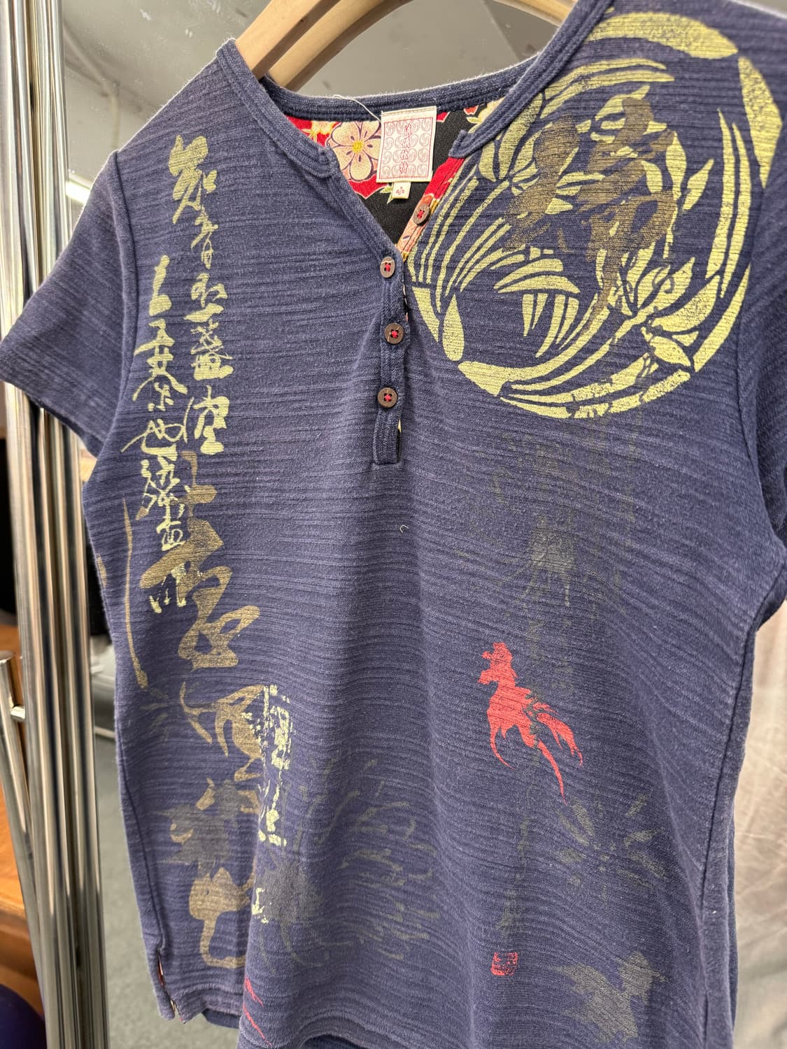 japanese vintage 오리엔탈 동양풍 반팔티셔츠 상품이미지2