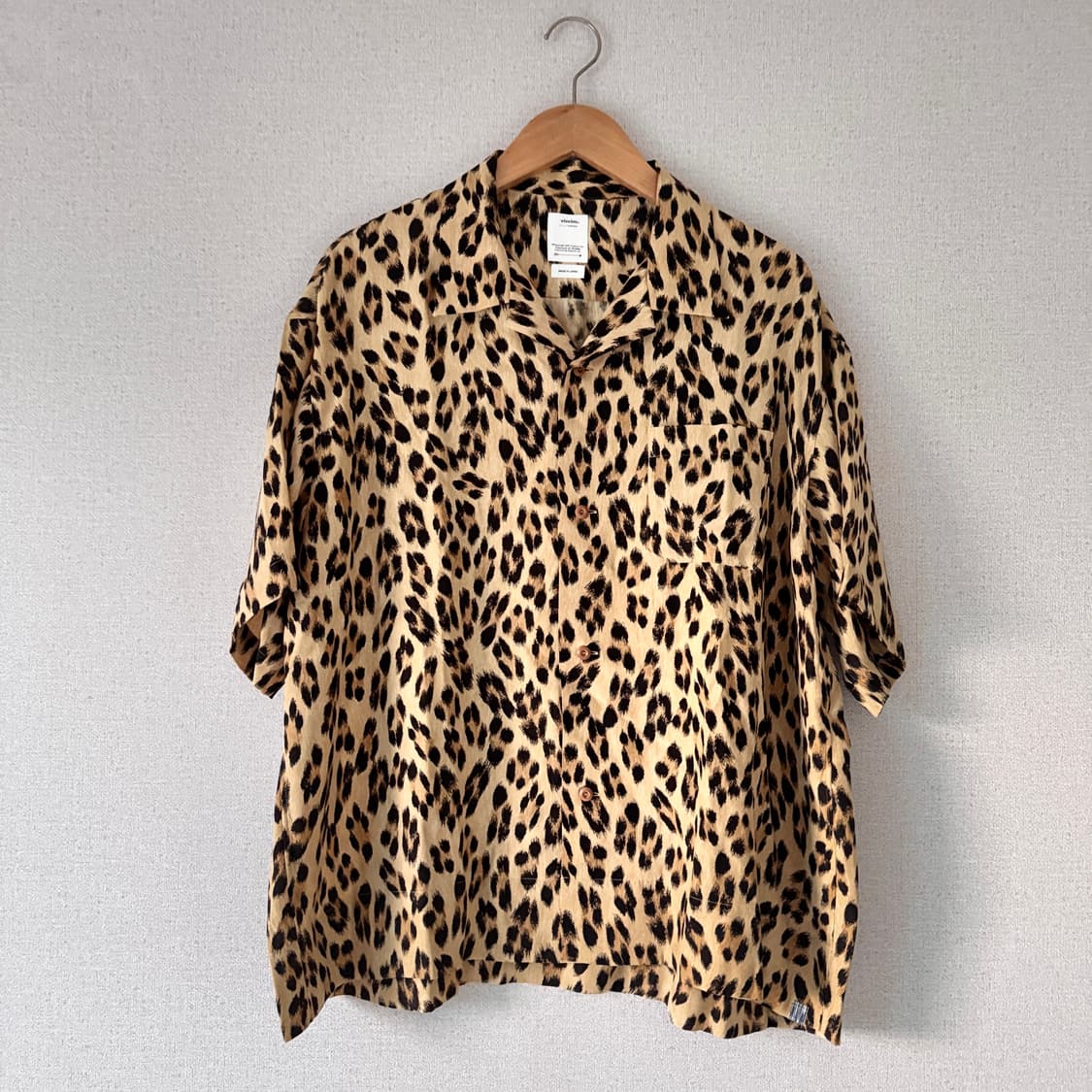 4)비즈빔 CABAN SHIRT S/S LEOPARD 상품이미지1