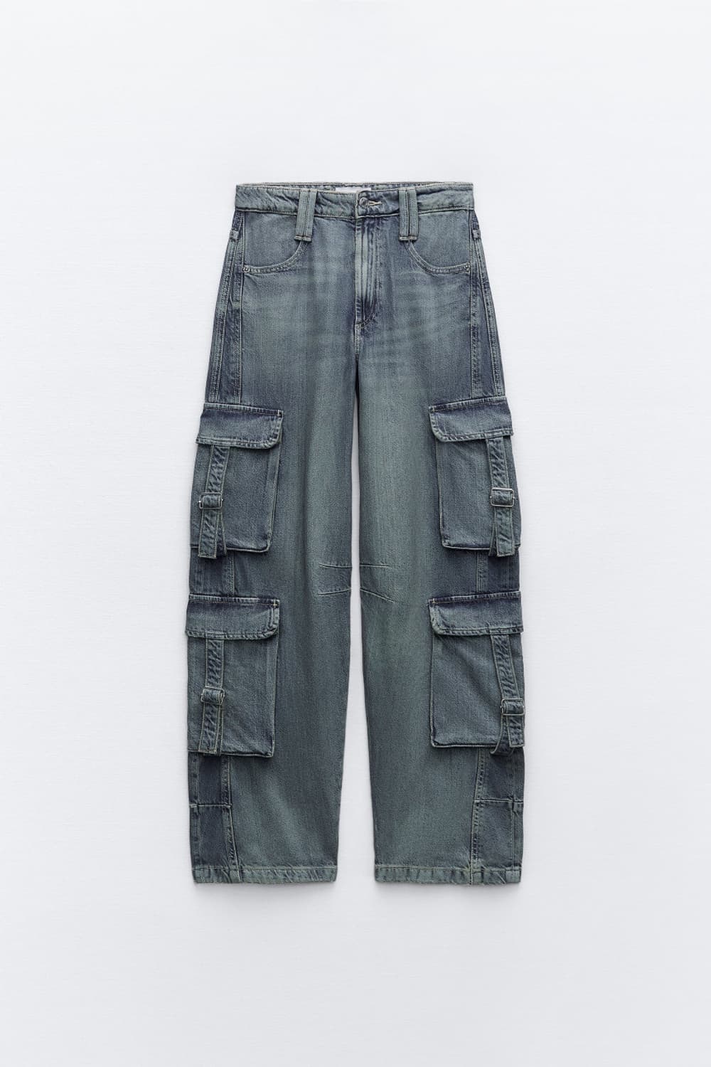 zara TRF 미드라이즈 카고팬츠 상품이미지1