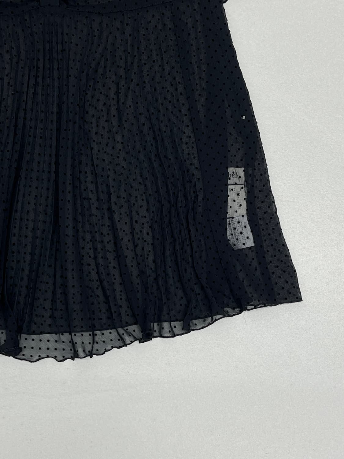 PRIVATE LABEL 도트 반팔 블라우스 상품이미지3