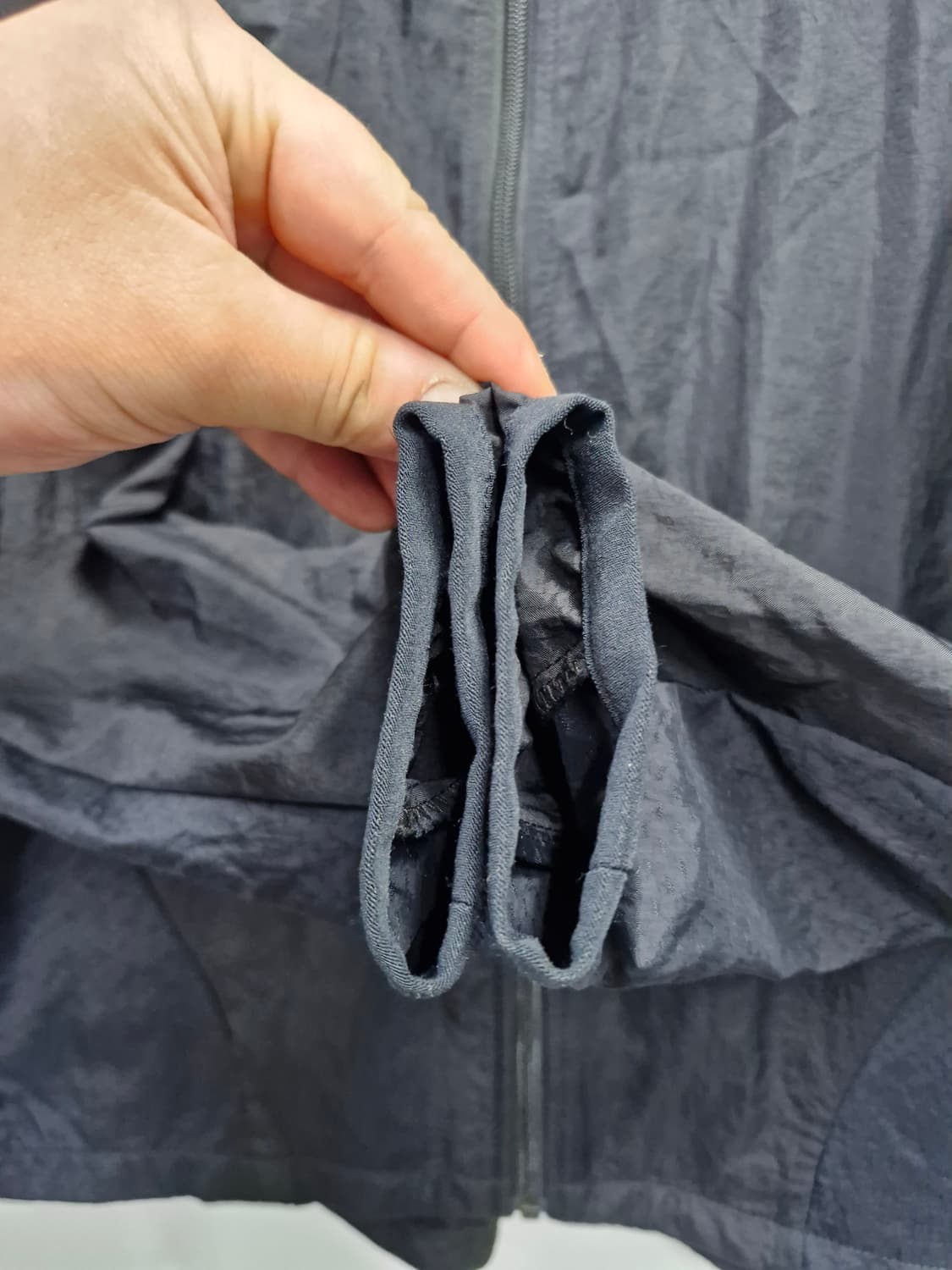 95-100L 나이키 남성 풀집 바람막이 자켓. 상품이미지4