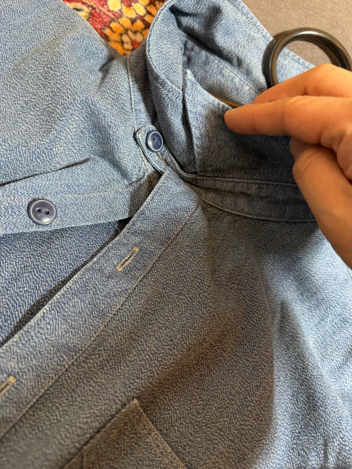 Rrl 데님셔츠 상품이미지2