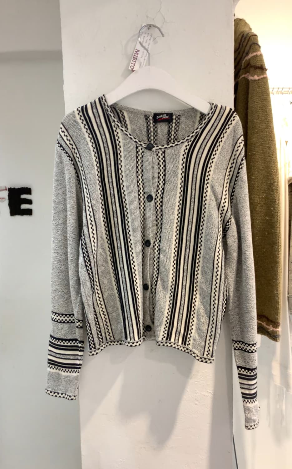 Checkerboard cardigan  상품이미지1