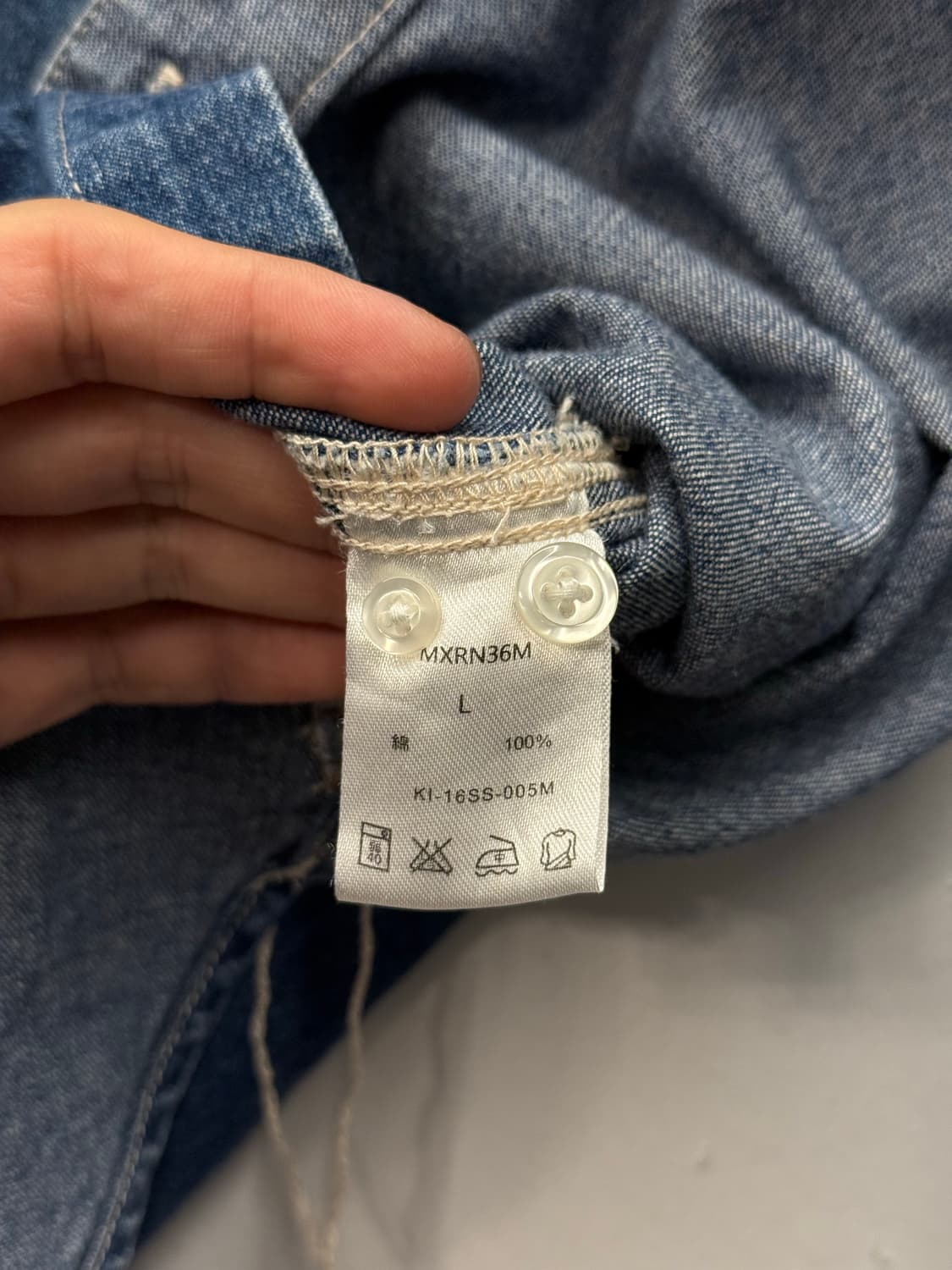 Big John WORLD WORKERS Denim Work Shirt 상품이미지8