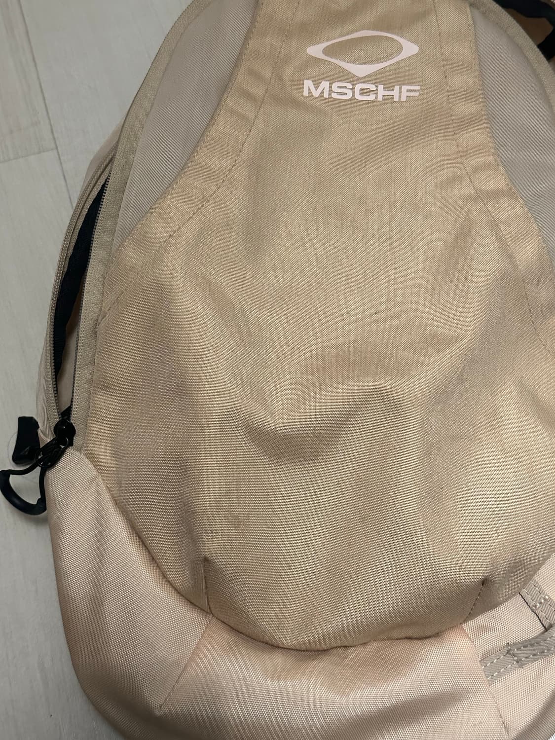 미스치프 롬버스 백팩 베이지 상품이미지4