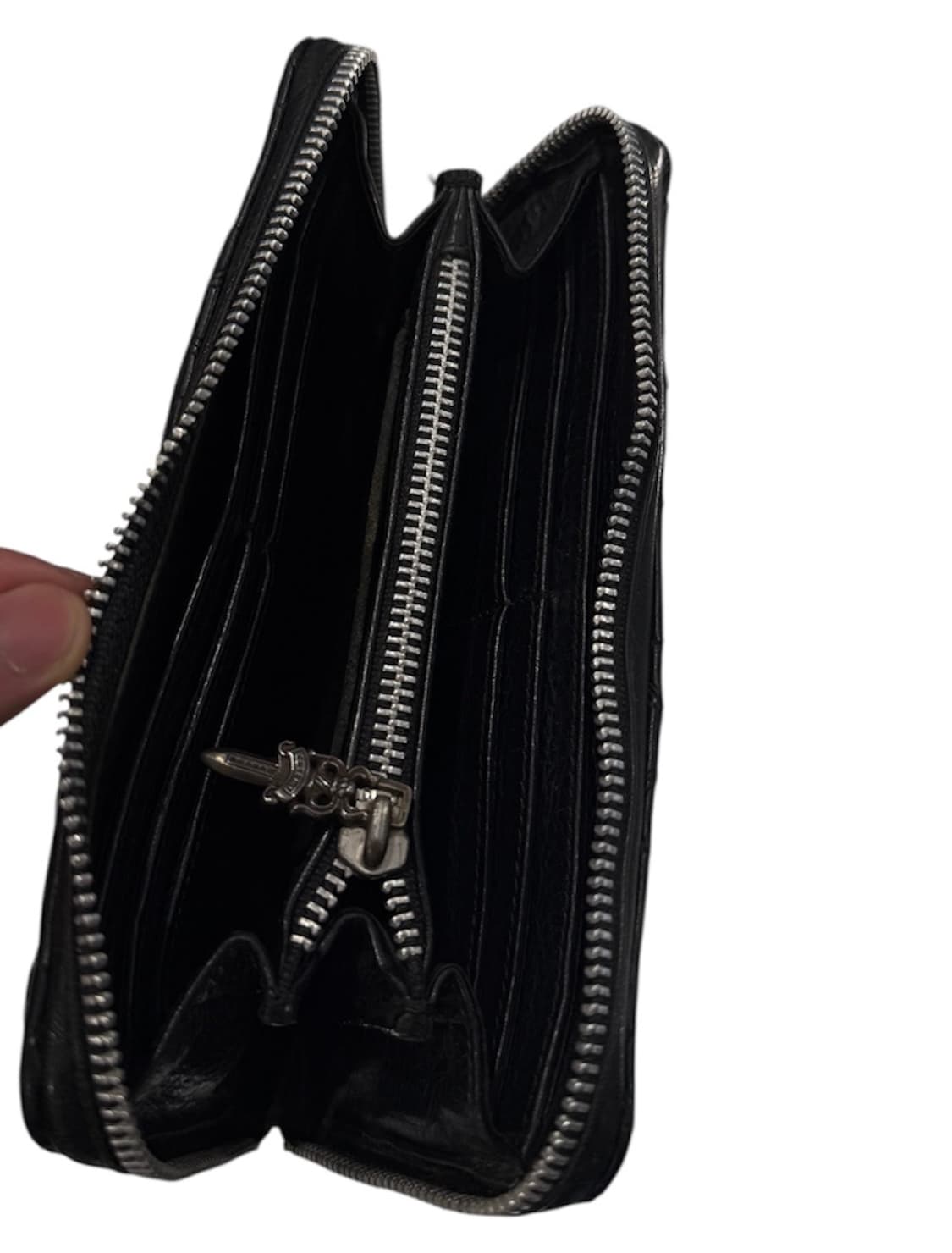 크롬하츠 세메터리 패치 장지갑 상품이미지2