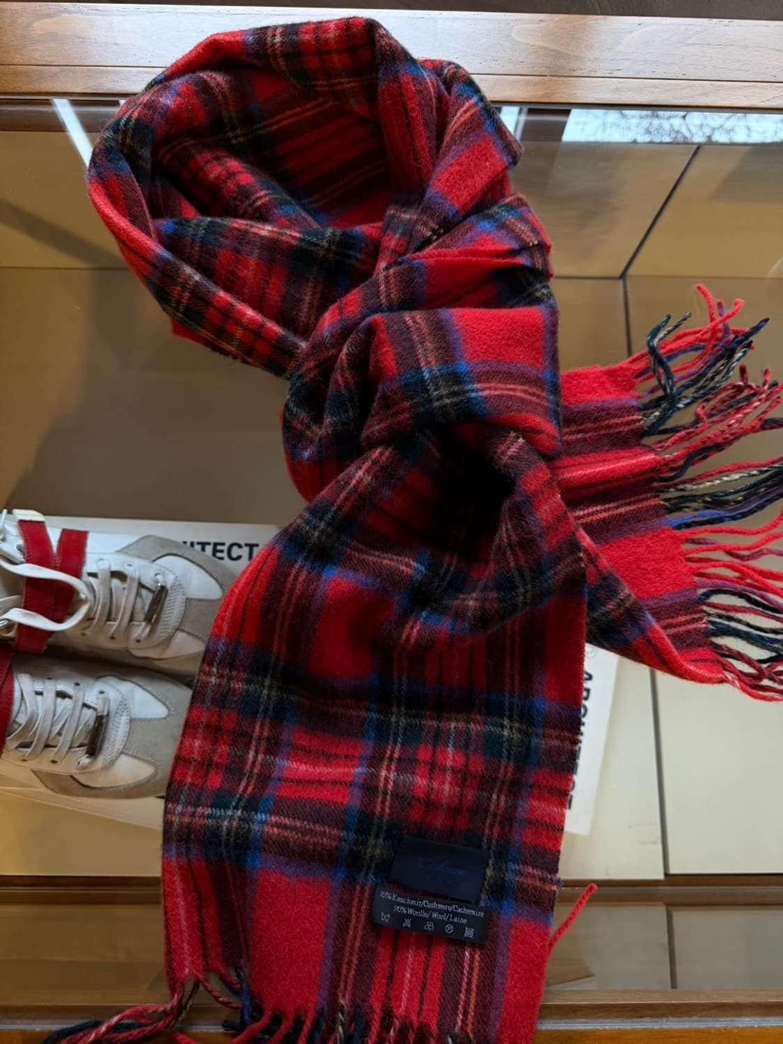 이탈리아 캐시미어 머플러  상품이미지8