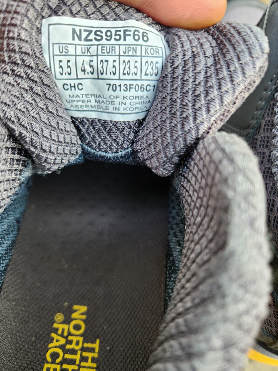 노스페이스 고어텍스 다이얼 등산화 235mm 상품이미지5