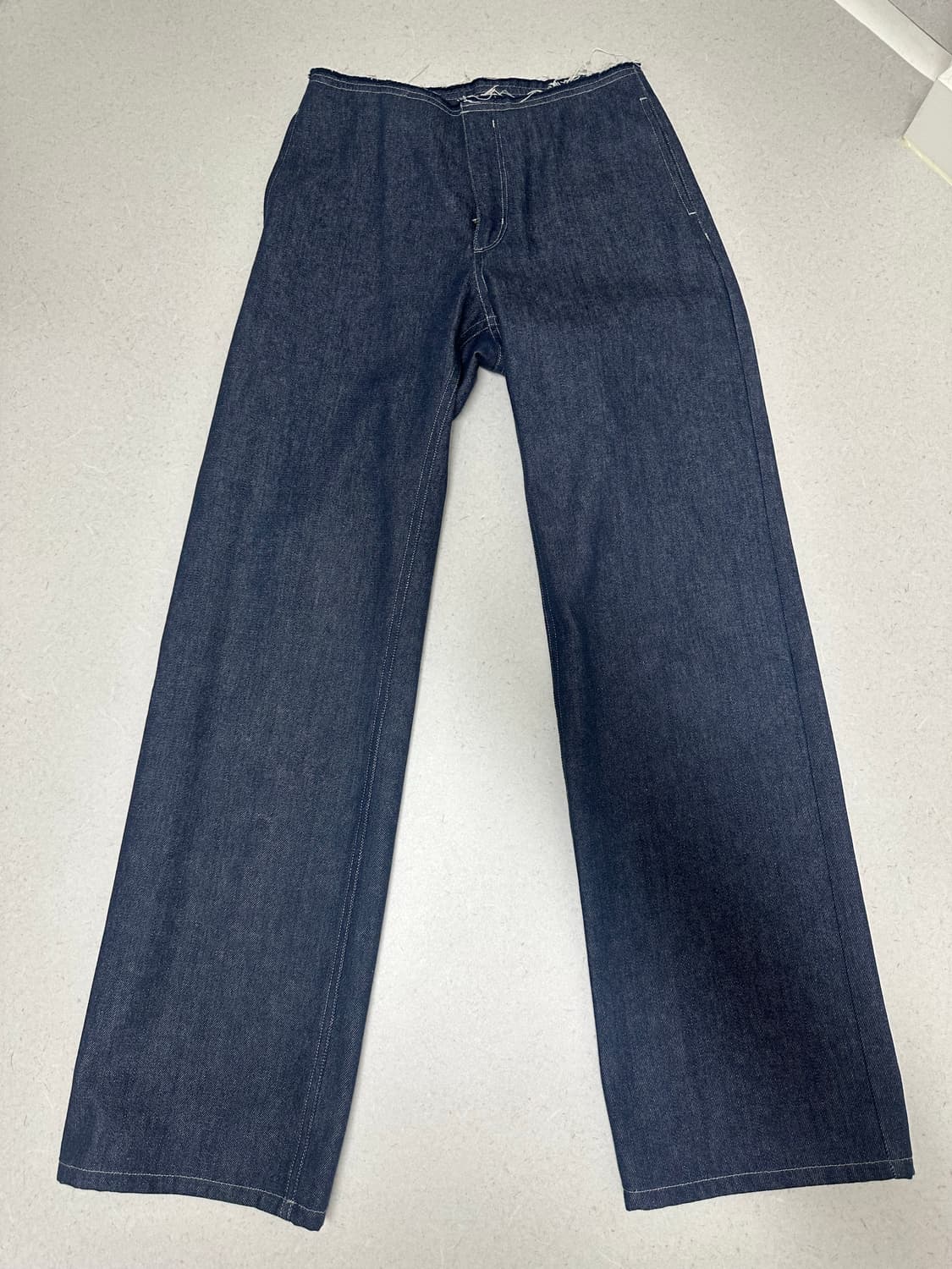 teak 티크 waist cut-out denim pants 상품이미지6