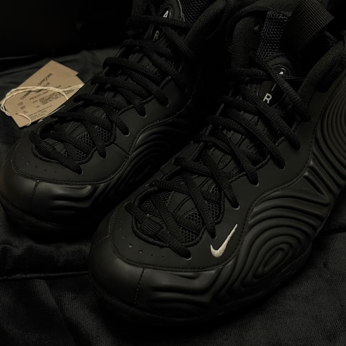 [270] 나이키 꼼데가르송 폼포짓 원 블랙 상품이미지2