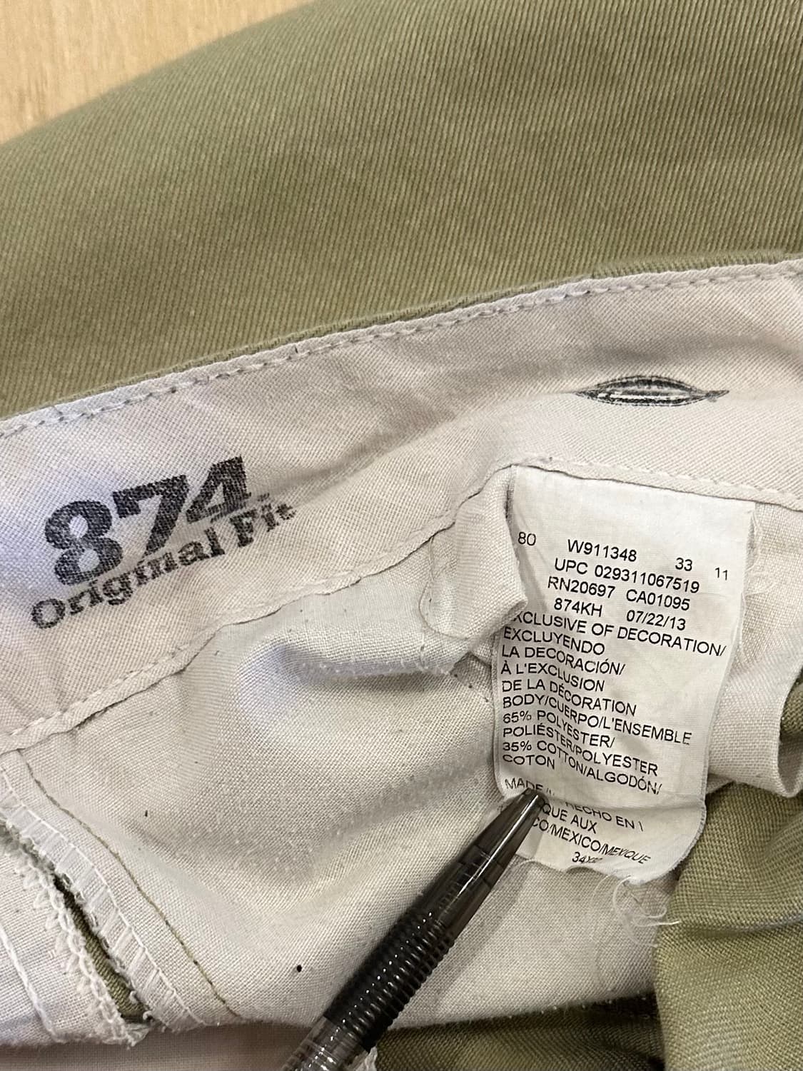 Dickies 874 Original Fit Paint Pants 상품이미지3