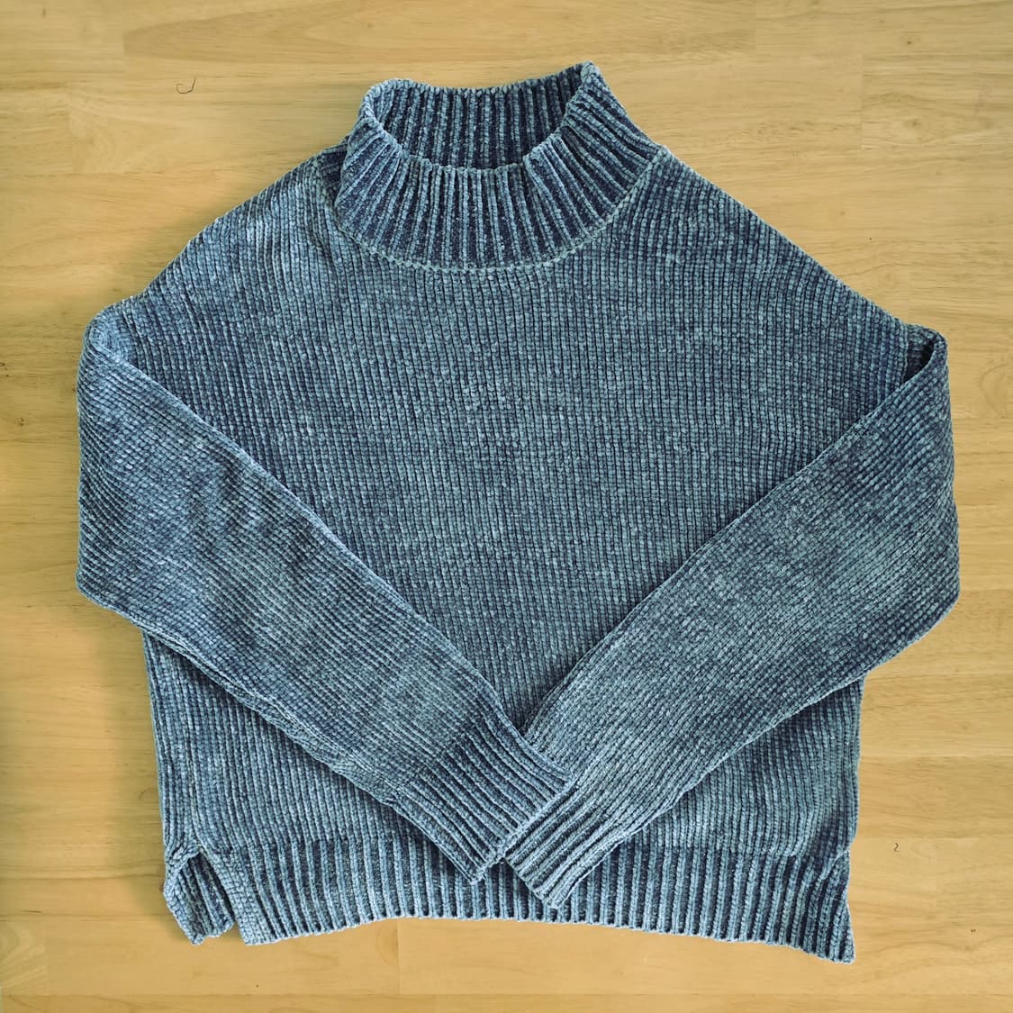 Urban Research ITEMS 틸 벨벳 골지 니트 (Free) 상품이미지1