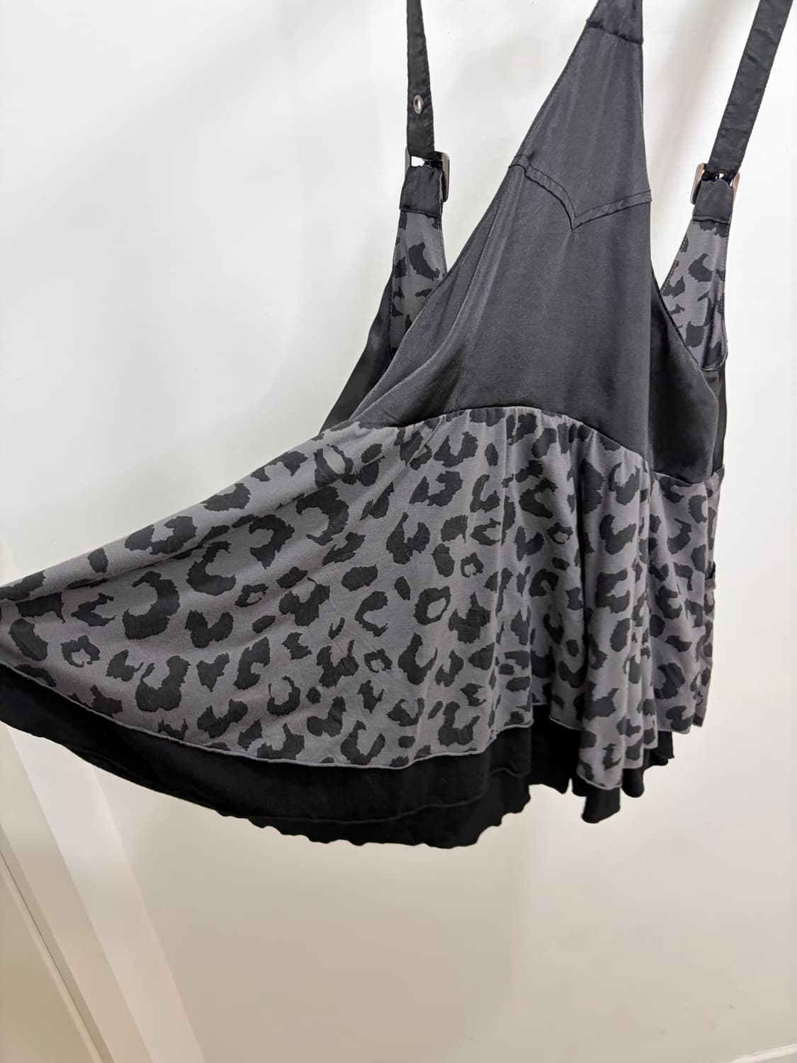 Dress Upin Honey Closet레오파드 펑크 갸루 치마 스커트 상품이미지9