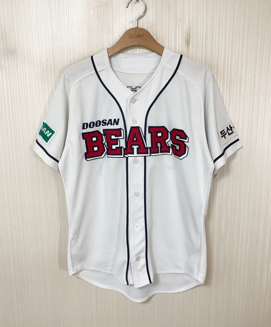 KBO 위팬 두산베어스 홈유니폼/져지 100 #49 민병헌 상품이미지1