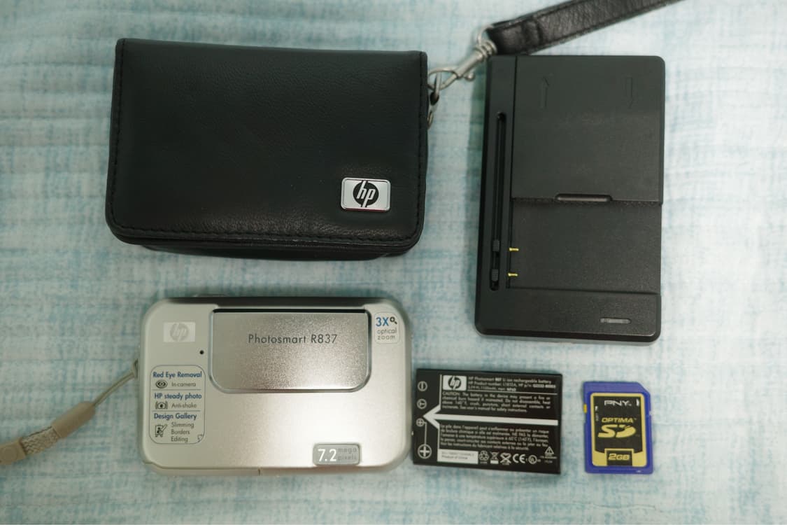 HP 포토스마트 Photosmart R837 디카 실버 상품이미지6