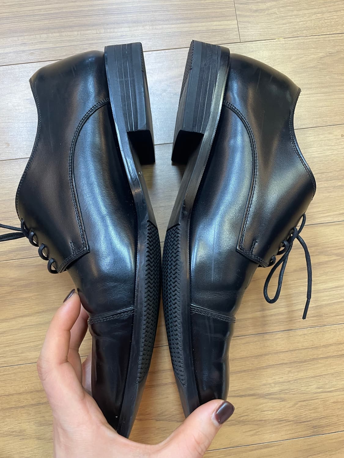 탠디 옥스퍼드 남성 구두 블랙 270mm 상품이미지2