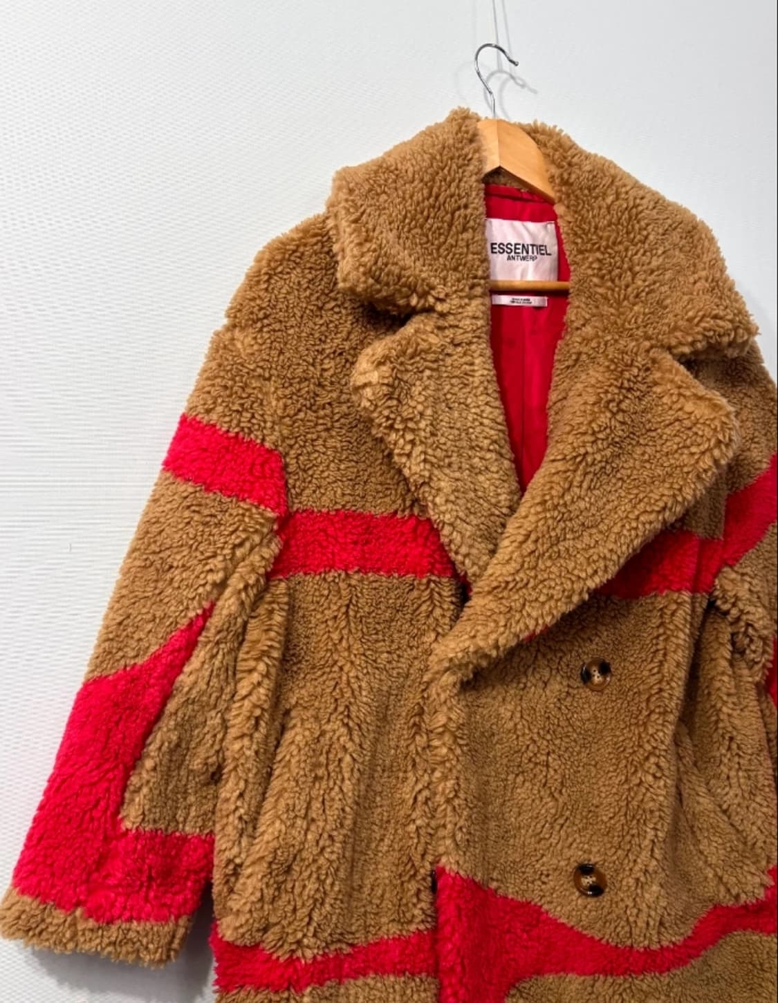 에센셜 앤트워프 테디베어 코트 ~55 상품이미지4