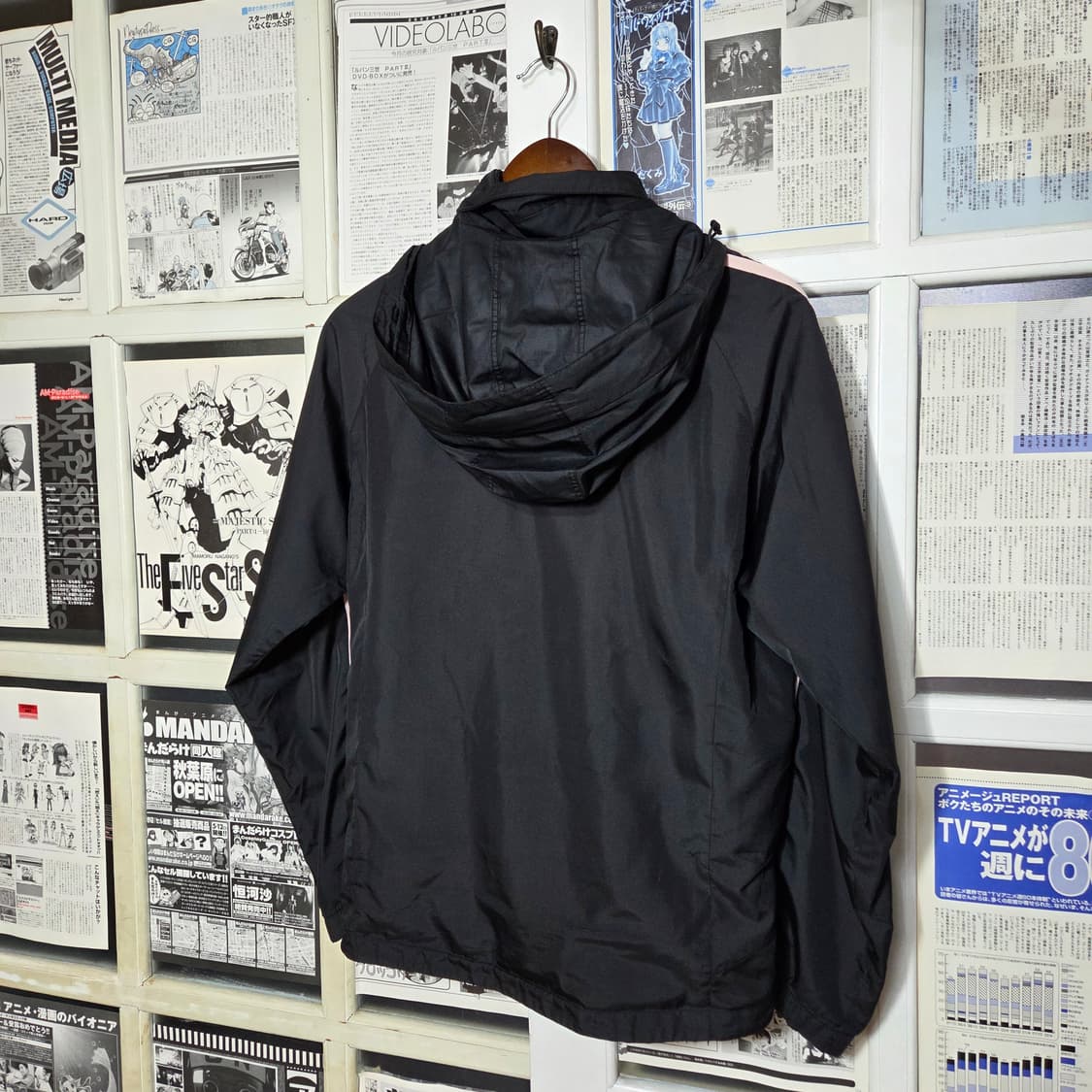 아디다스 핑크 삼선 바람막이 자켓 상품이미지6