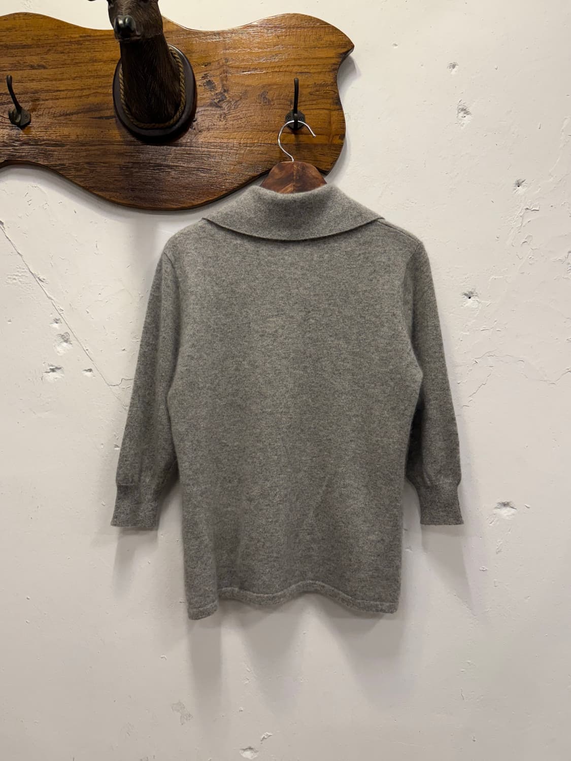 55) Cashmere 100 Knit Polo Top 상품이미지4