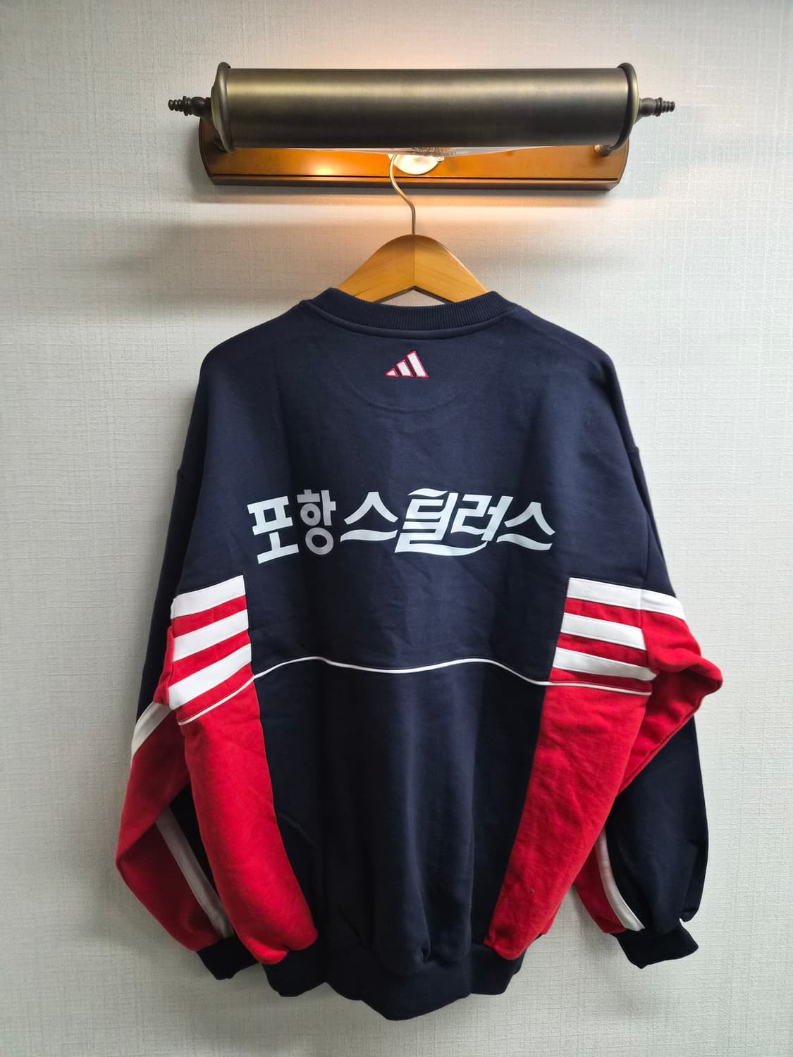 새제품 110) 아디다스 90's 포항 스틸러스 트레이닝 상의 팝니다 상품이미지1