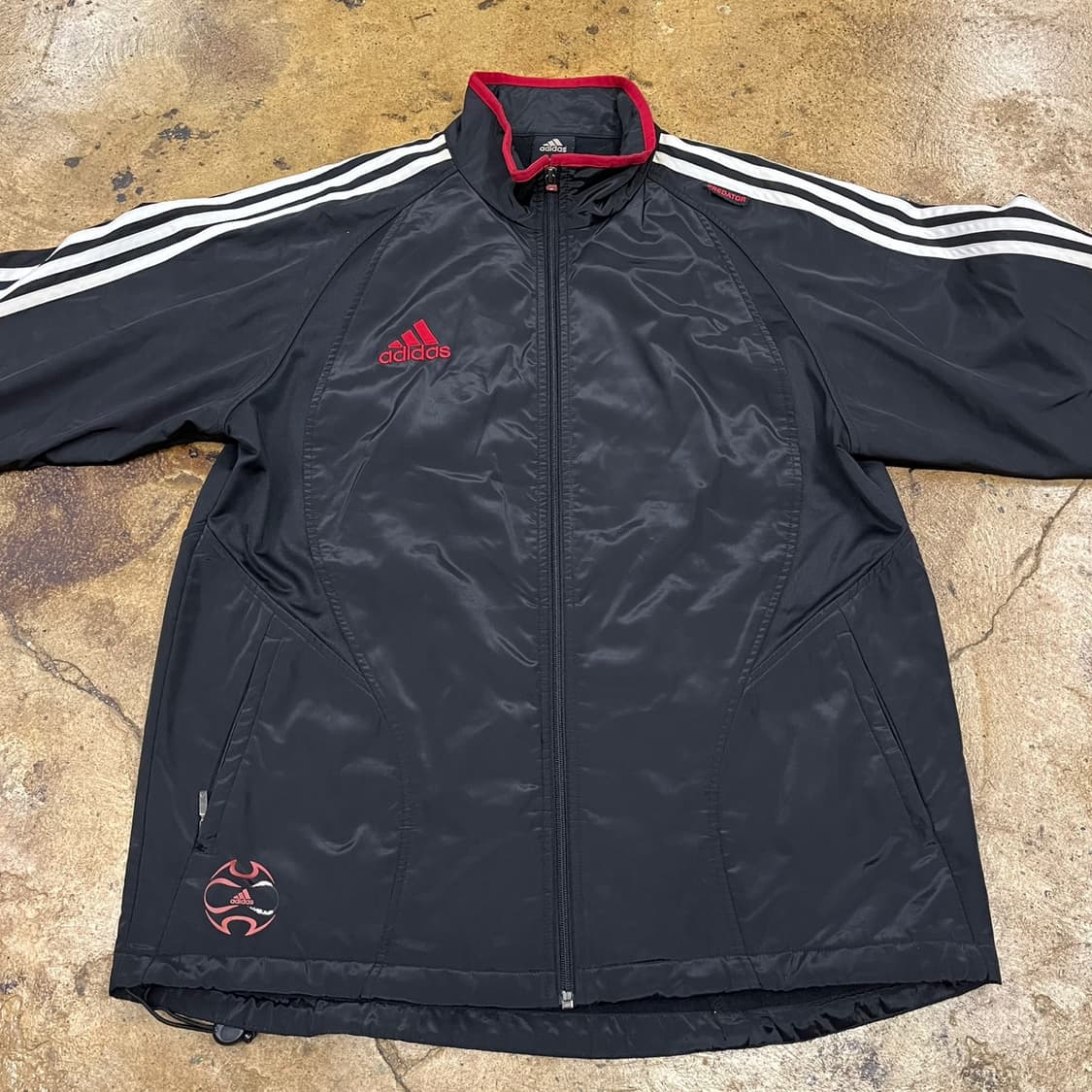 [정품/100] 아디다스 프레데터 블랙 바람막이 자켓 b10 상품이미지2