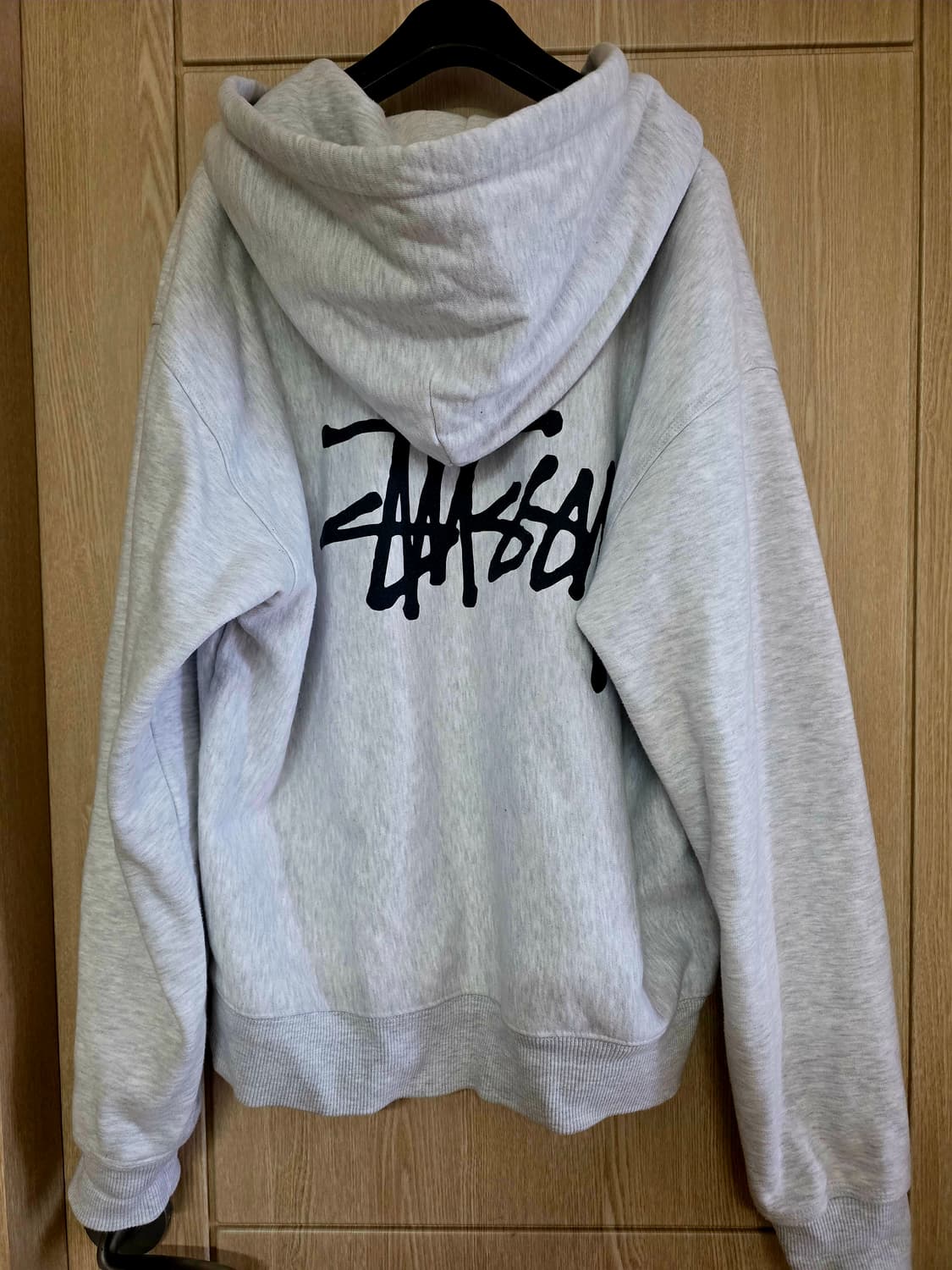 스투시 후드집업 애쉬헤더L 상품이미지3