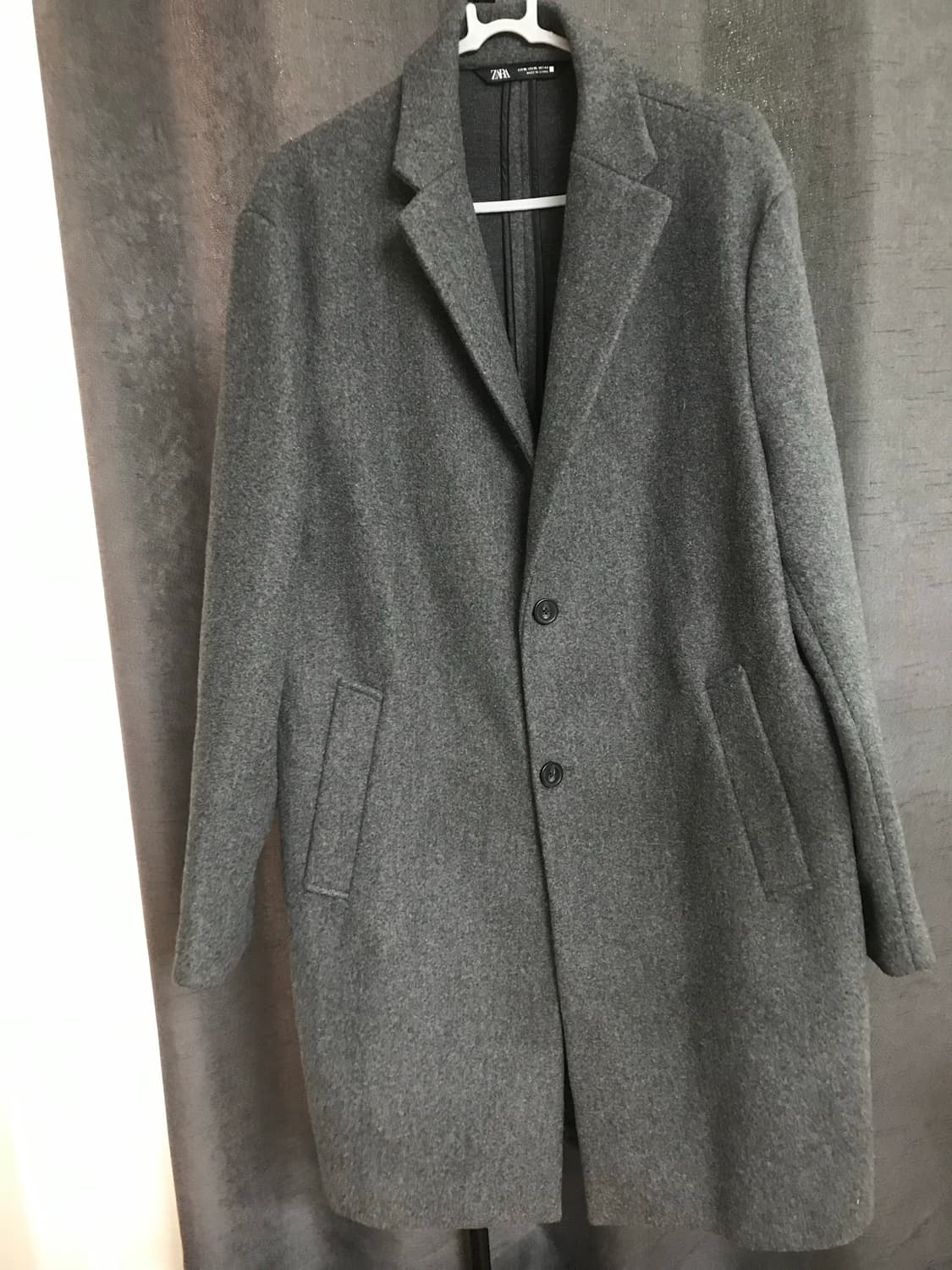 자라 남성 4 WAY 그레이 코트 XL 상품이미지1