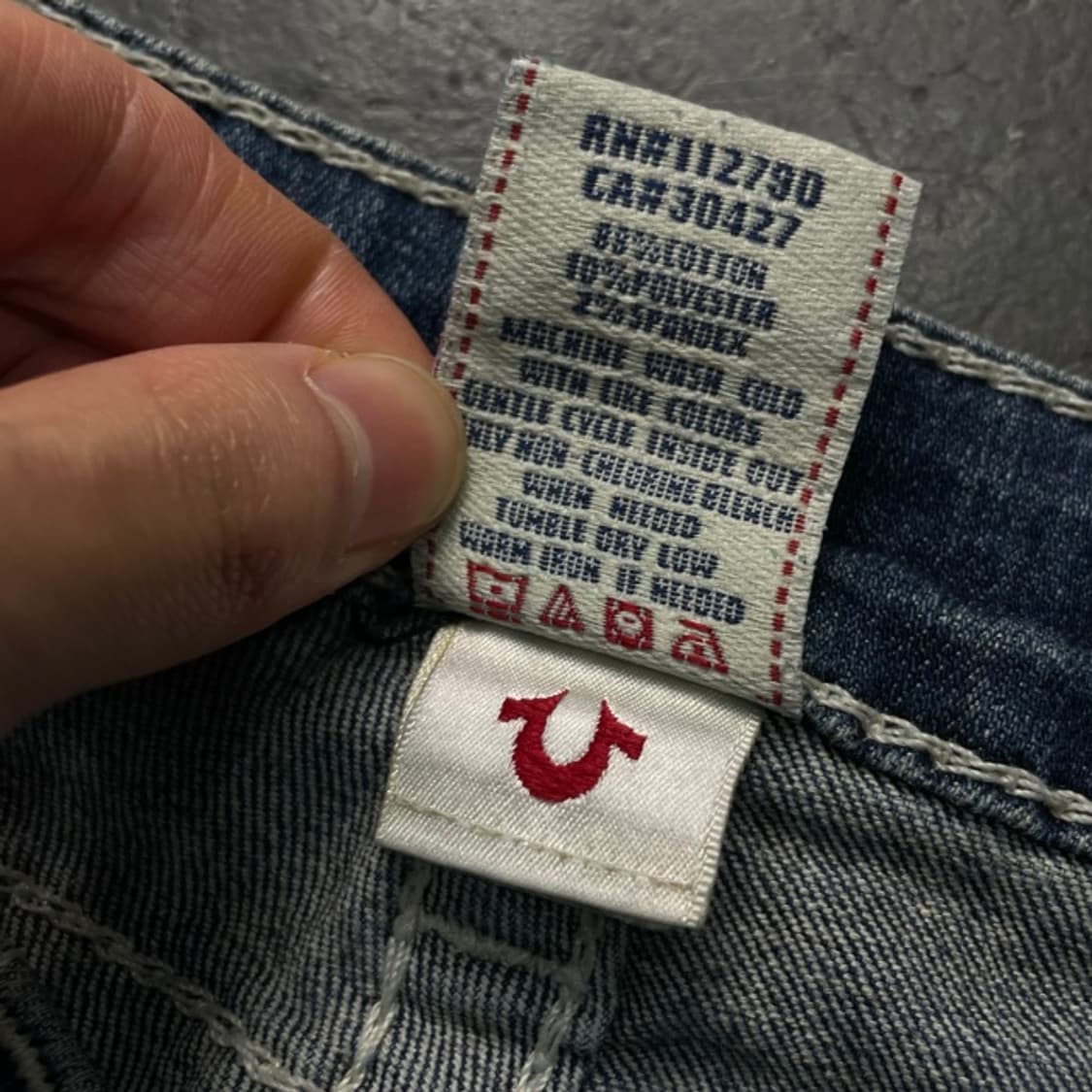 27 트루릴리전 스키니 데님팬츠  상품이미지4