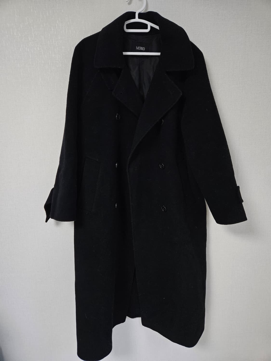MIXXO 미쏘 핸드메이드 싱글 롱 코트 자켓 M 상품이미지2