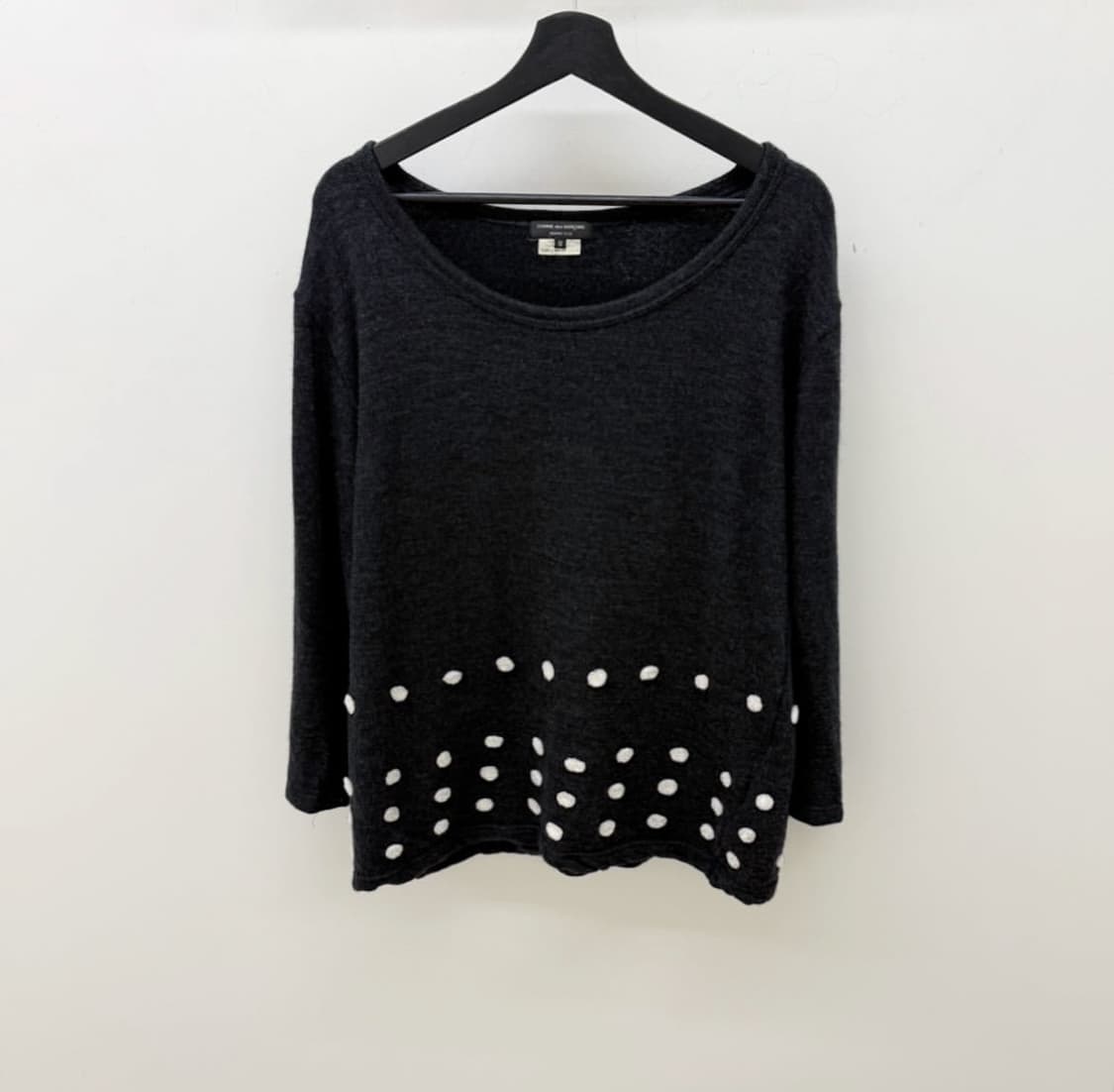 꼼데가르송 옴므플러스 도트 니트 상품이미지1