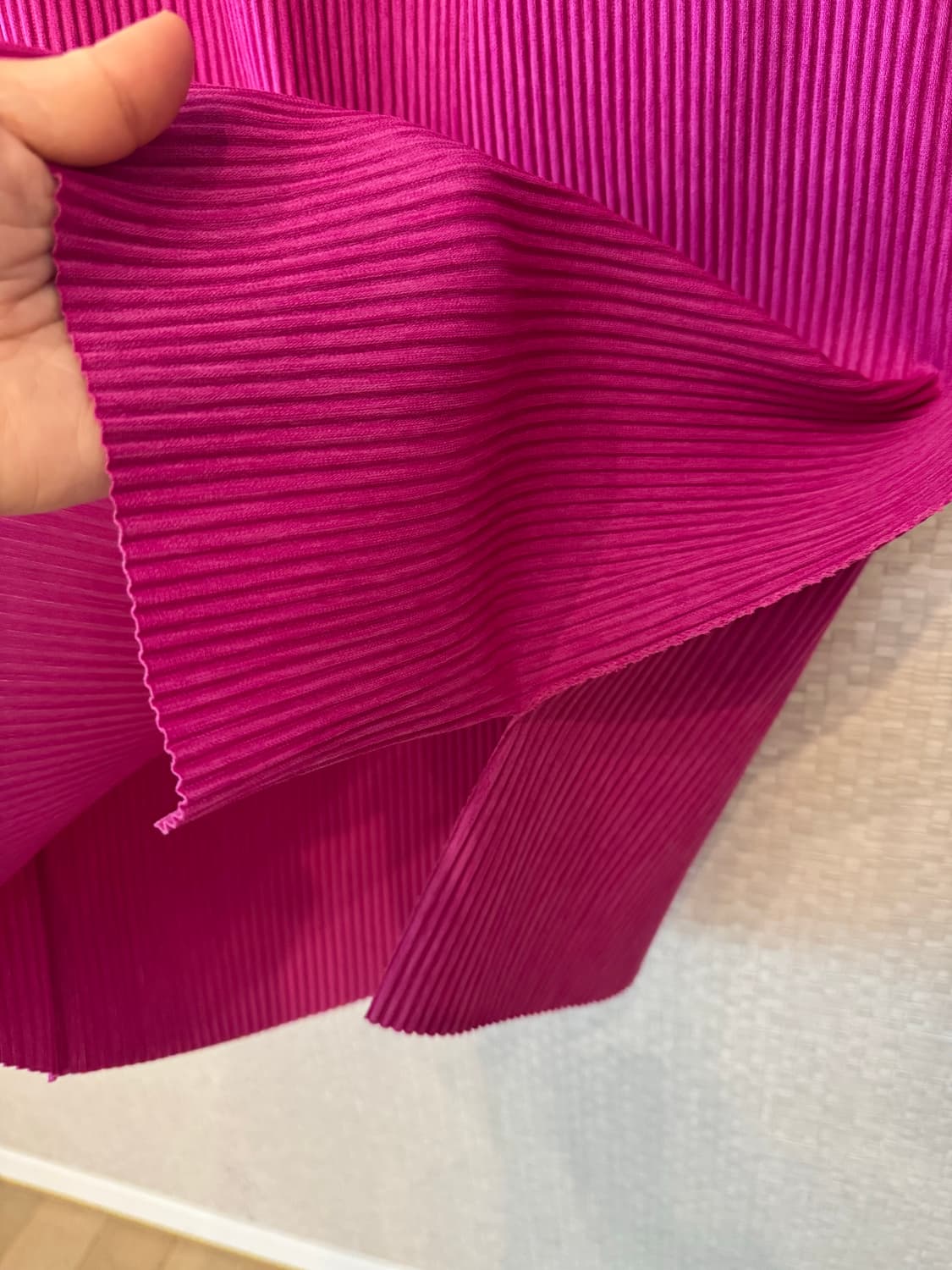 이세이미야케 me 믹스 파인 니트 플리츠 스커트 상품이미지4