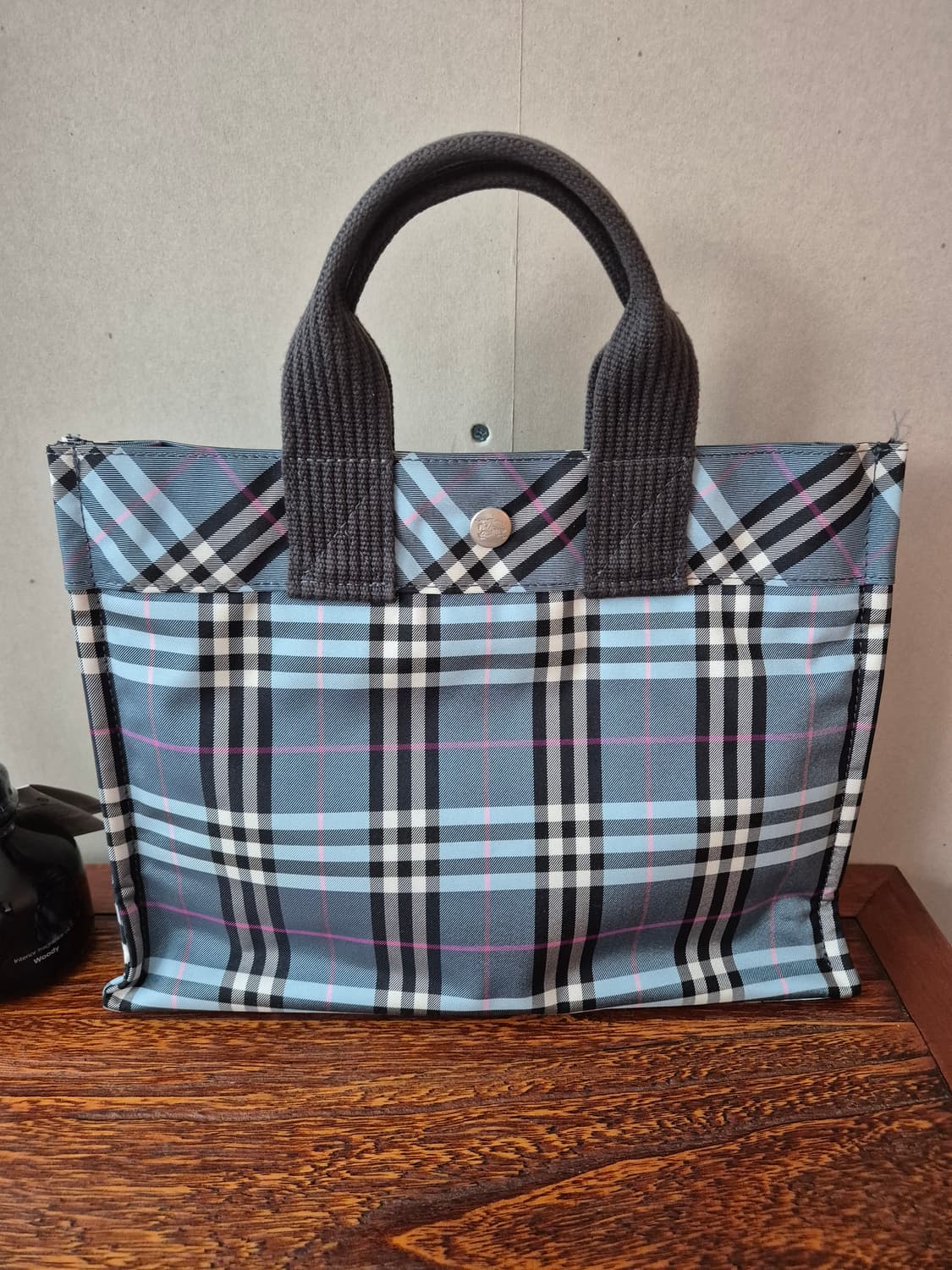 Burberry 버버리 블루라벨 노바체크 미니 체크 토트백 상품이미지6