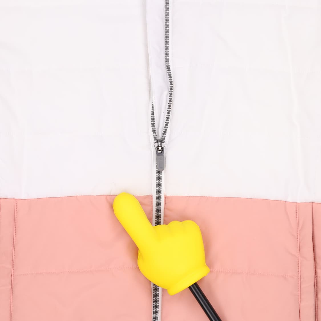 [95] 디스커버리 여성 배색 패딩점퍼 1204HR1 상품이미지4