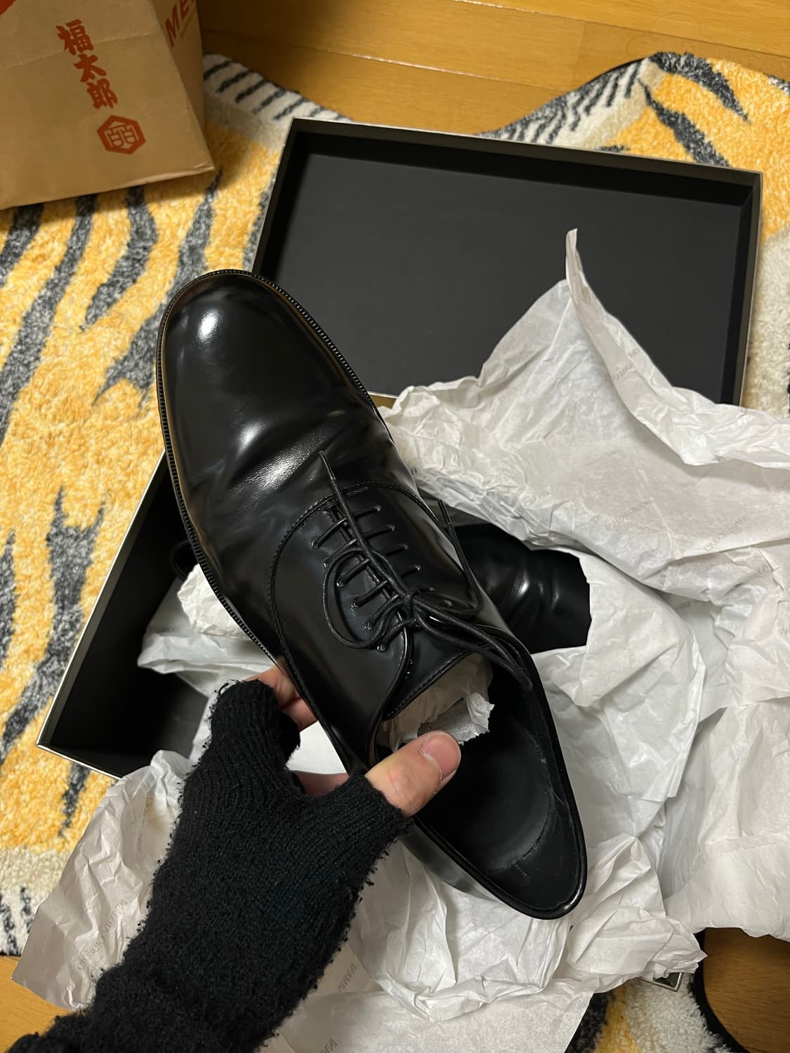 25fw Giorgio Armani 레이스업 더비 슈즈 상품이미지1