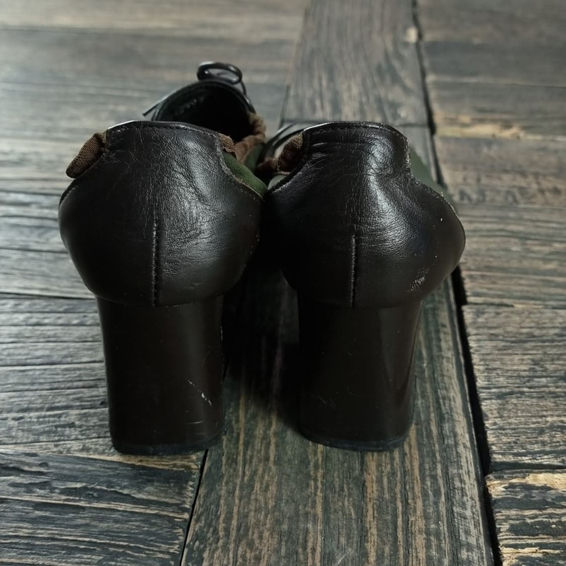 [소니아 리키엘] 재팬 빈티지 레이스 힐 로퍼 M18043 상품이미지3