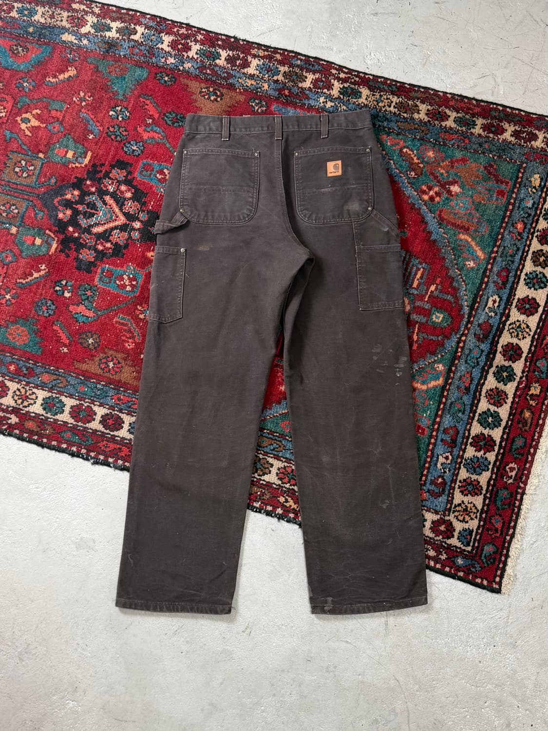 OG 칼하트 더블니 다크브라운 칼하트 B136 DKB 썩블니 상품이미지4