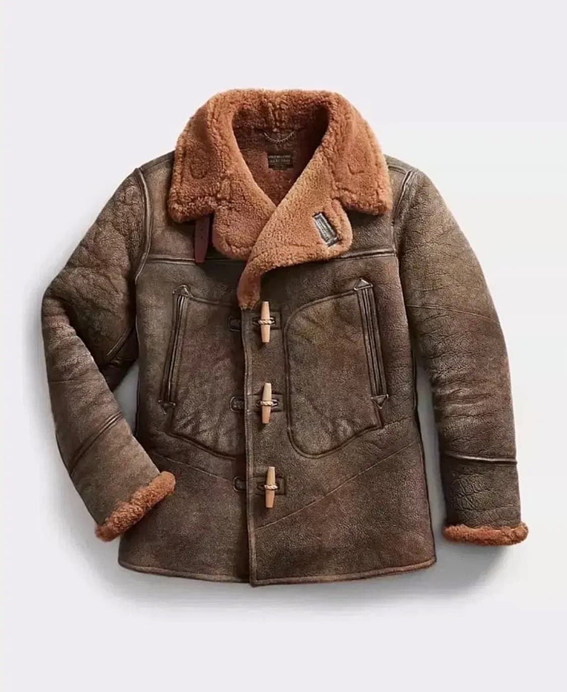 RRL 시어링 코트 무스탕 L 상품이미지8