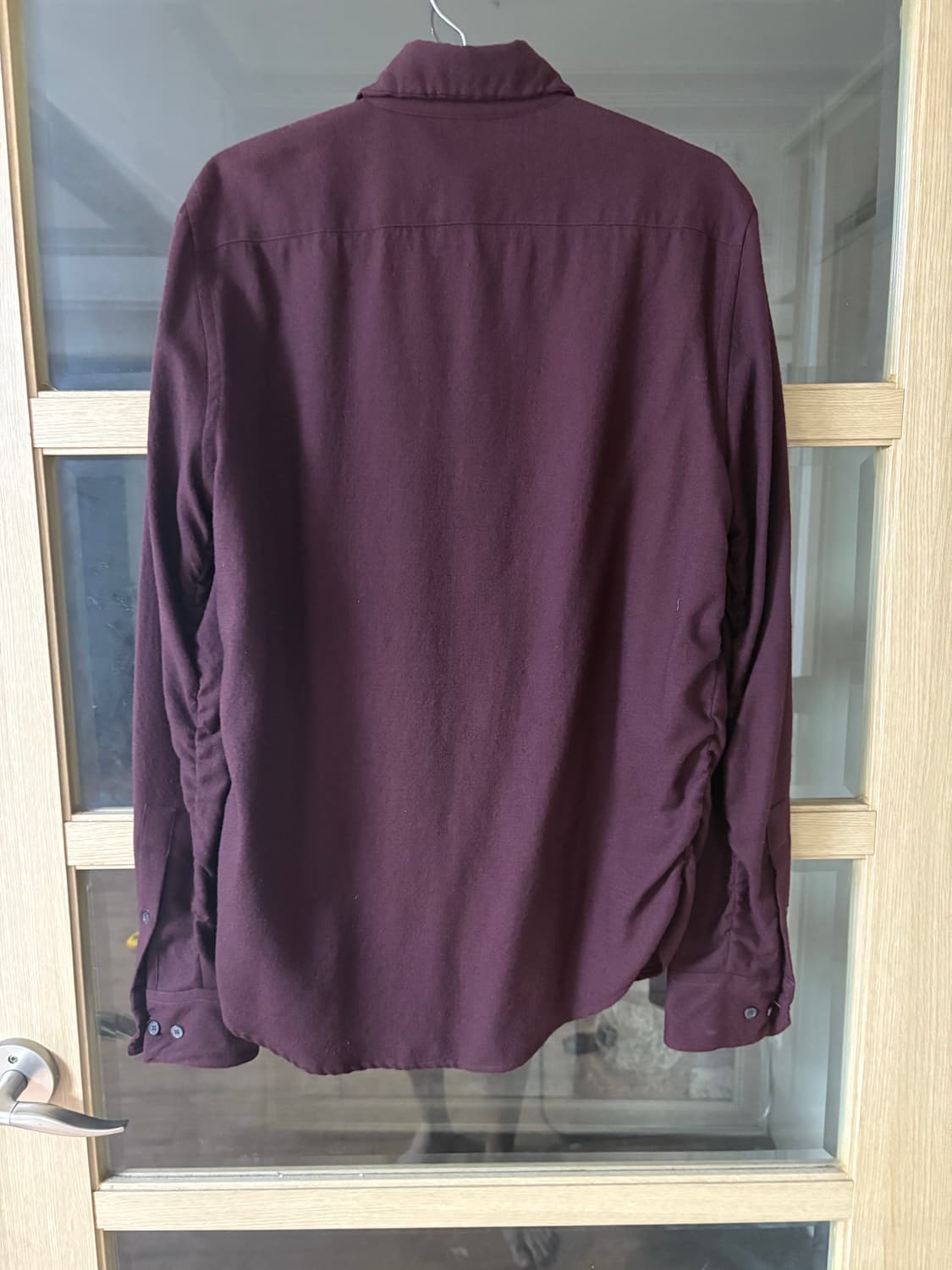 Marni wool shirt 버건디 상품이미지2