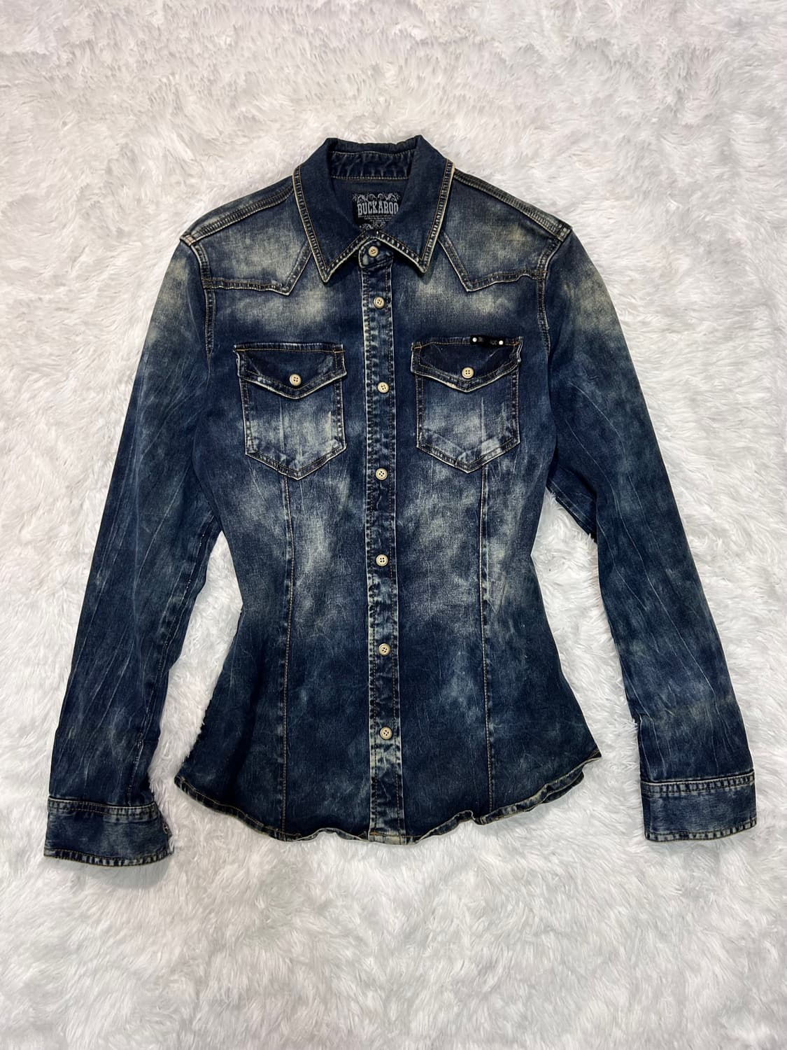 Buckaroo y2k western denim shirts 상품이미지1