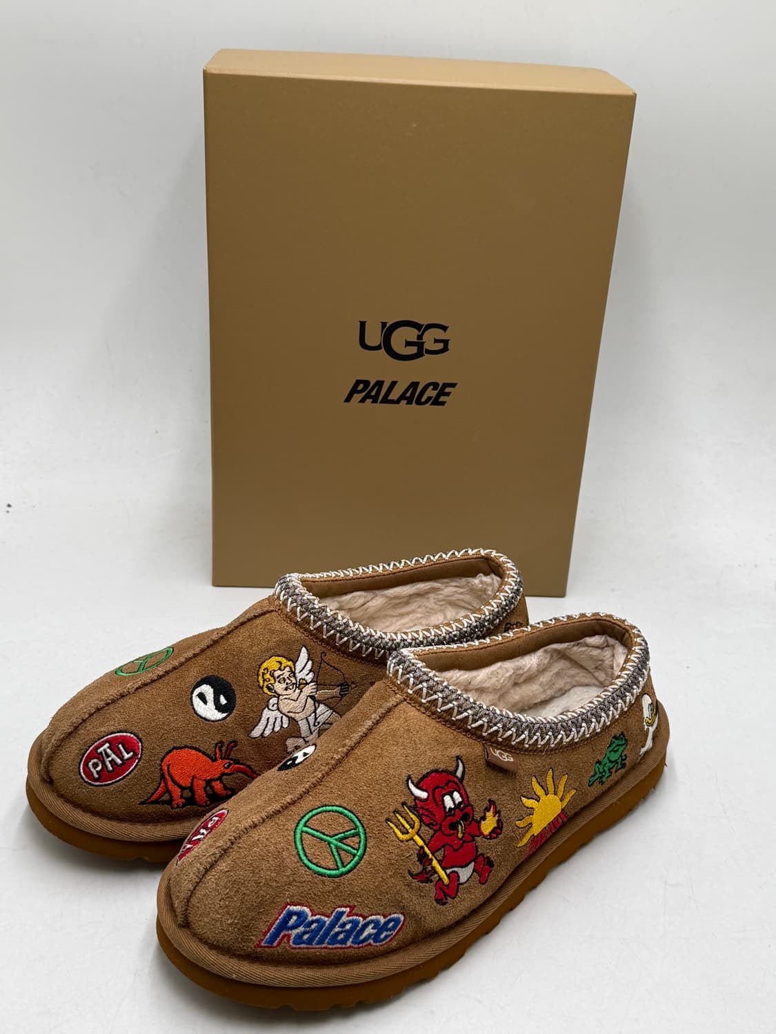 어그x팔라스 타스만 슬리퍼 체스터넛 us8 상품이미지1