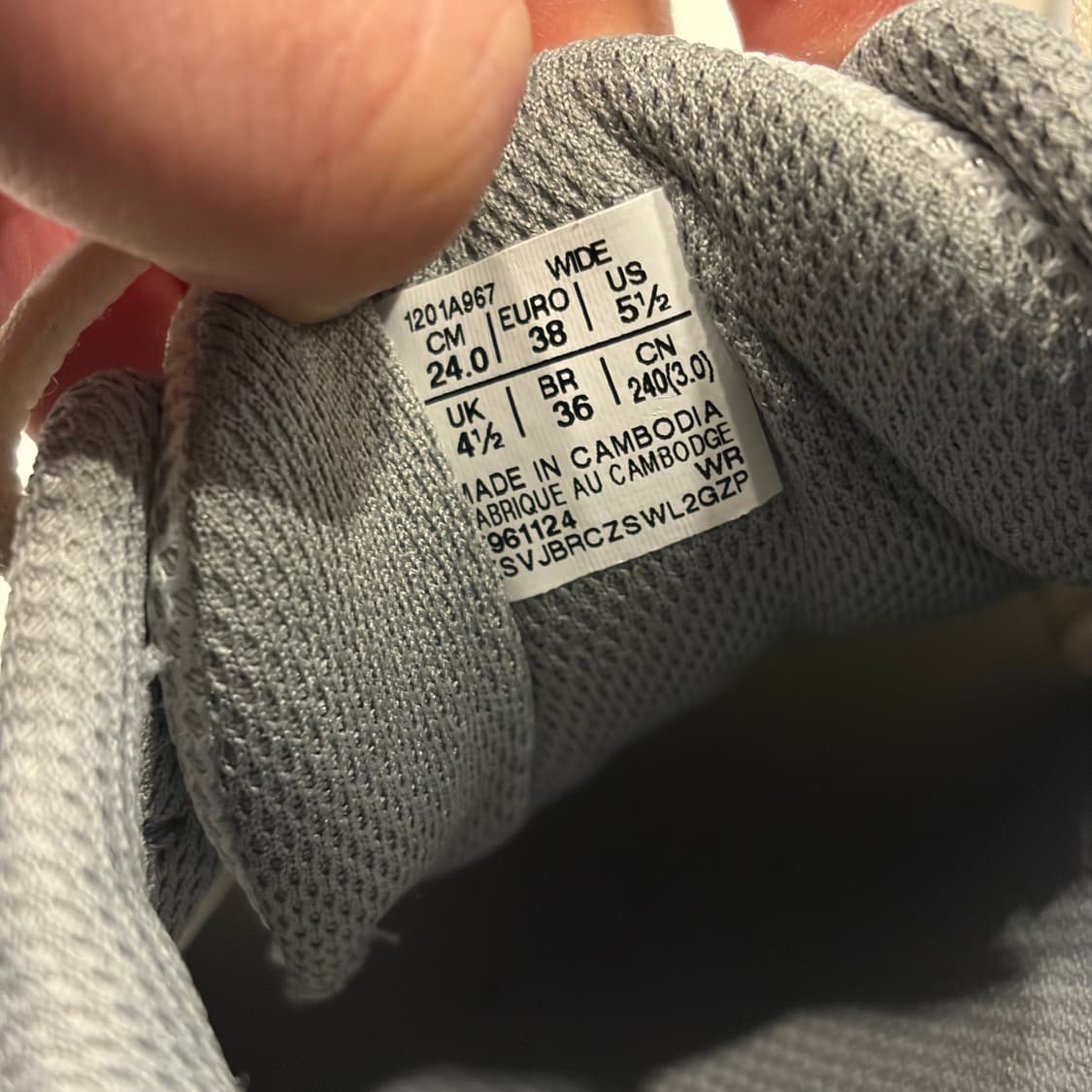 [240] 아식스 조그 100 실버/블랙 화이트 상품이미지7