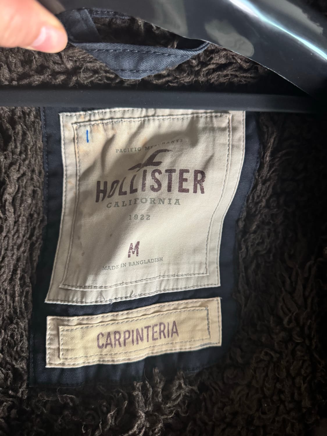 홀리스터 남성 자켓 M 상품이미지3