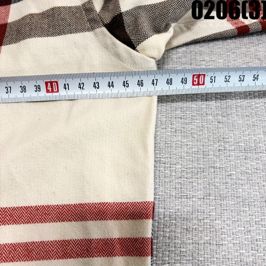 [95] 빈폴 슬림핏 체크 셔츠 남방 0206(3) 상품이미지6