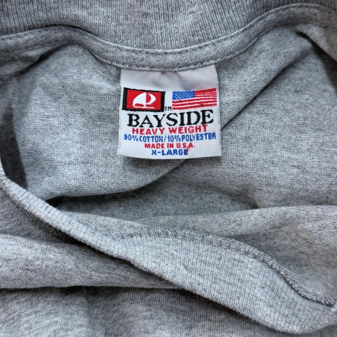 U.S.A Bayside 아메리칸 프라이드 롱 슬리브 티셔츠 상품이미지7