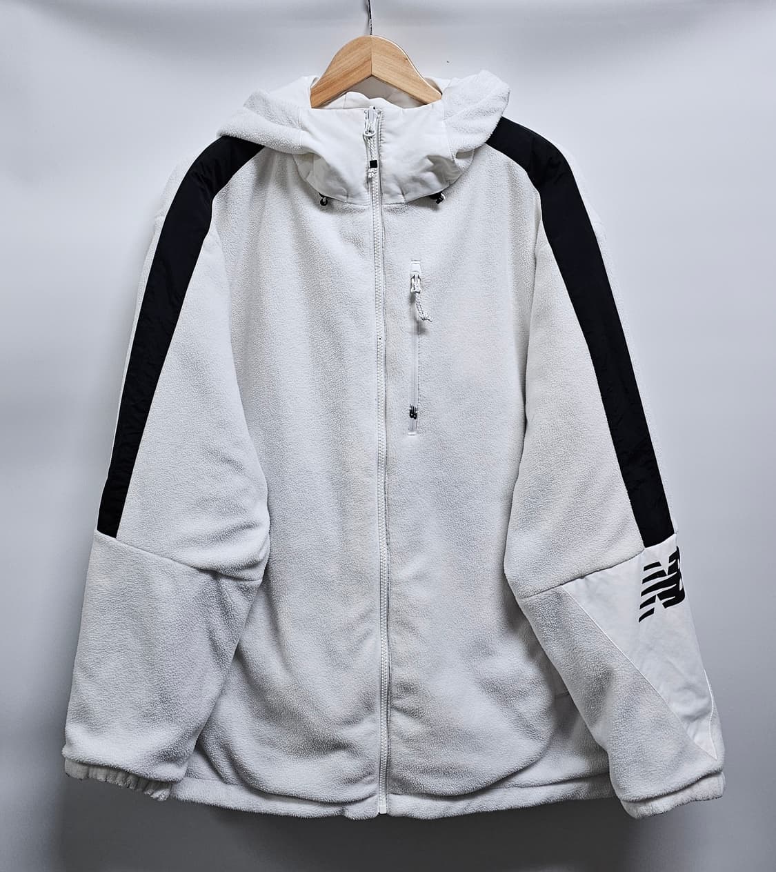 뉴발란스 양면 플리스점퍼 XL 상품이미지3