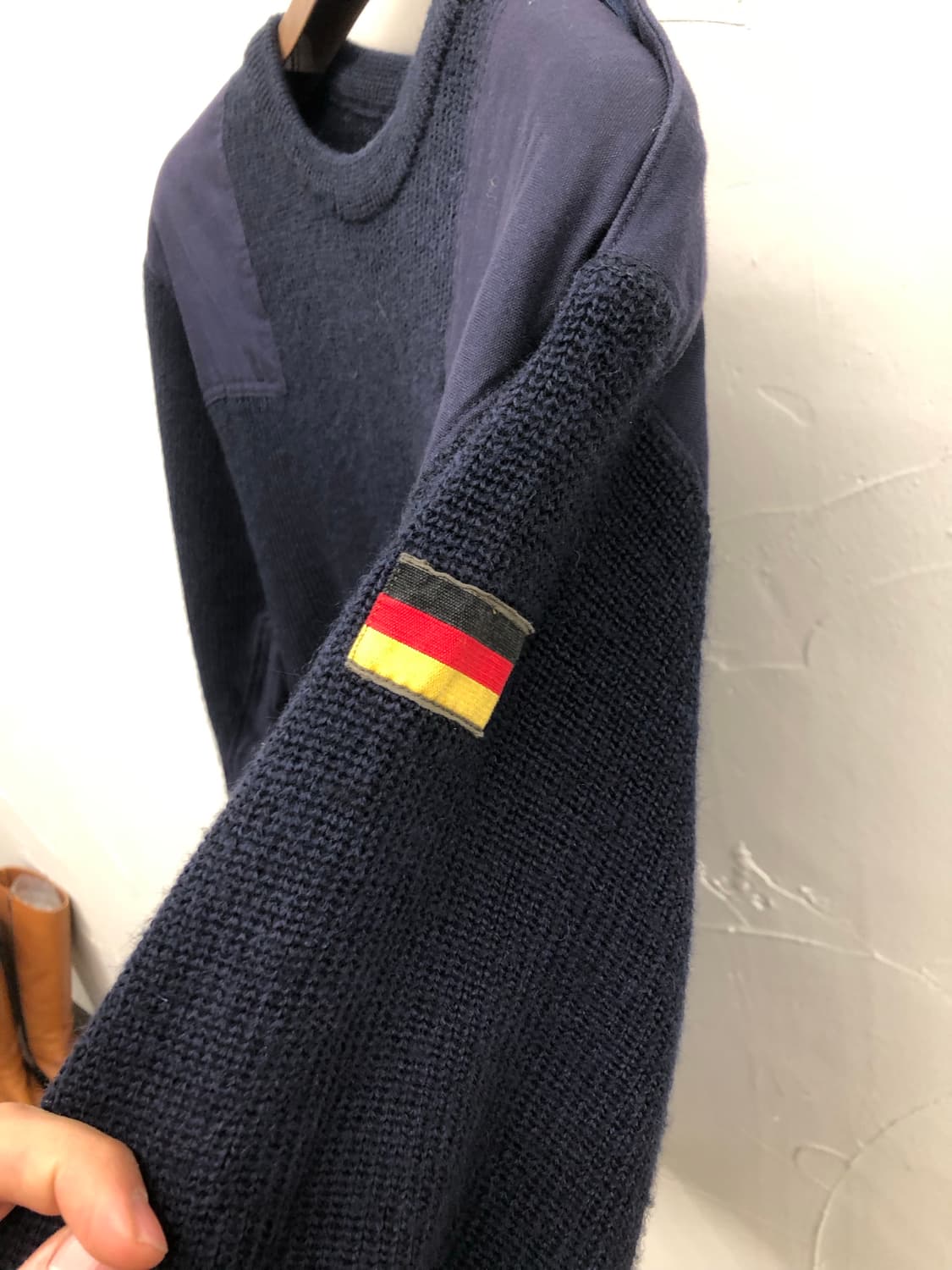독일군 코만도 니트 다크네이비 상품이미지4