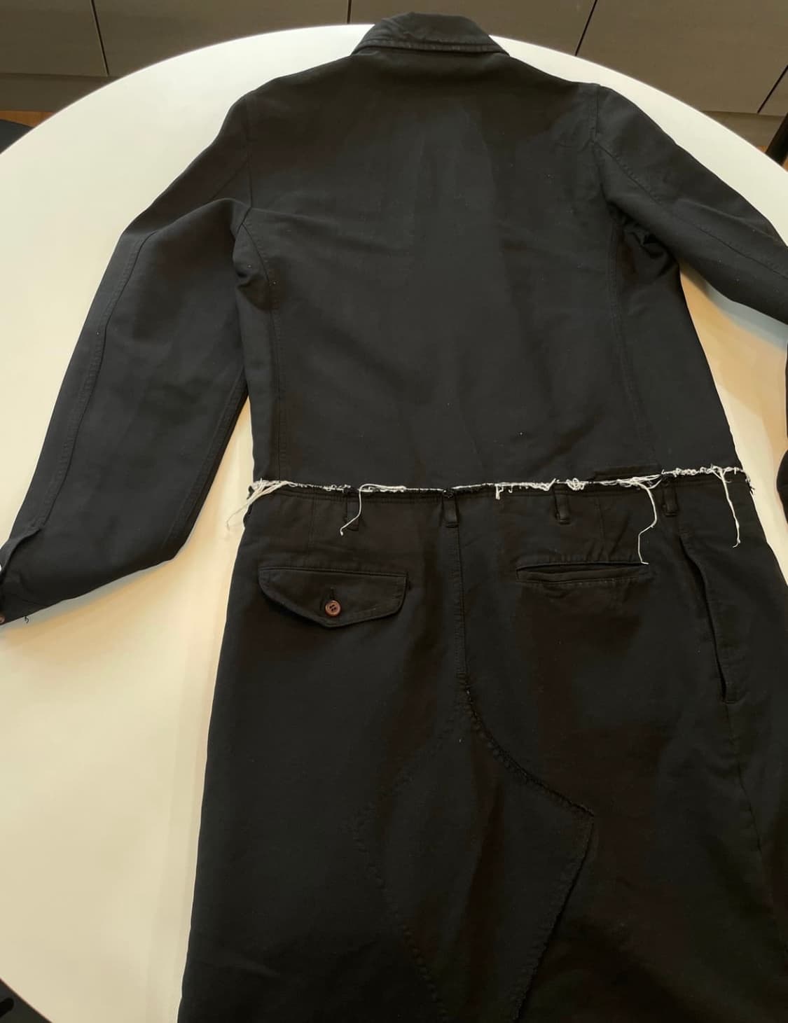 꼼데가르송 옴므 플러스 축융 도킹 코트 상품이미지3