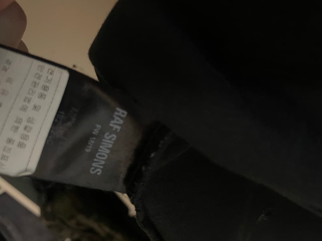 FW18/19 Raf simons 레귤러 핏  상품이미지6