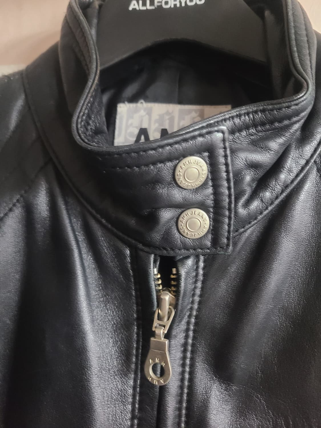 [수]Y2K 빈티지 여자 가죽 점퍼(55-66) 상품이미지4