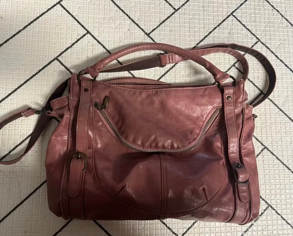 빈티지 가죽 크로스백 상품이미지1